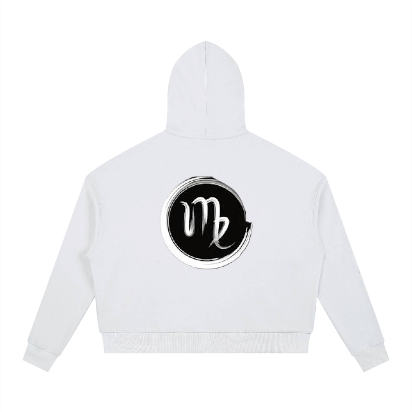 Contrast Drawstring virgo Hoodie