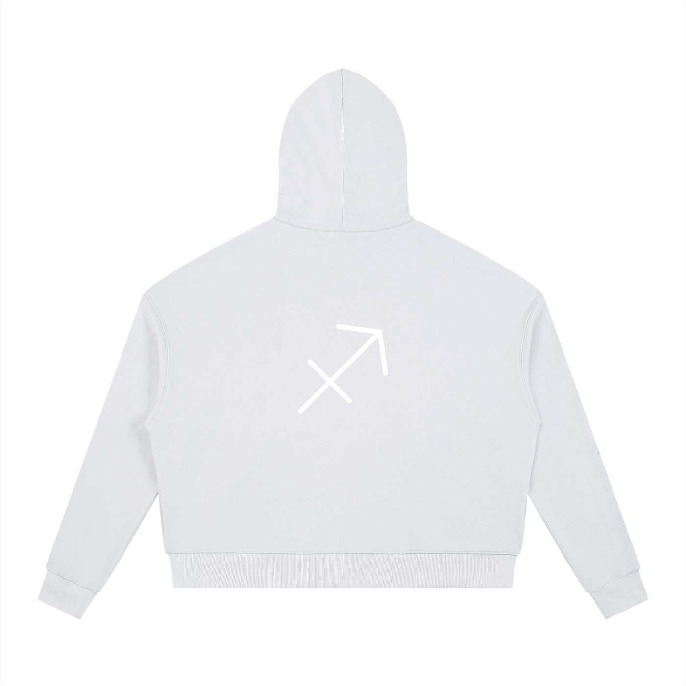 Contrast Drawstring sagaturius Hoodie