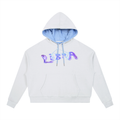 Contrast Drawstring Libra Hoodie