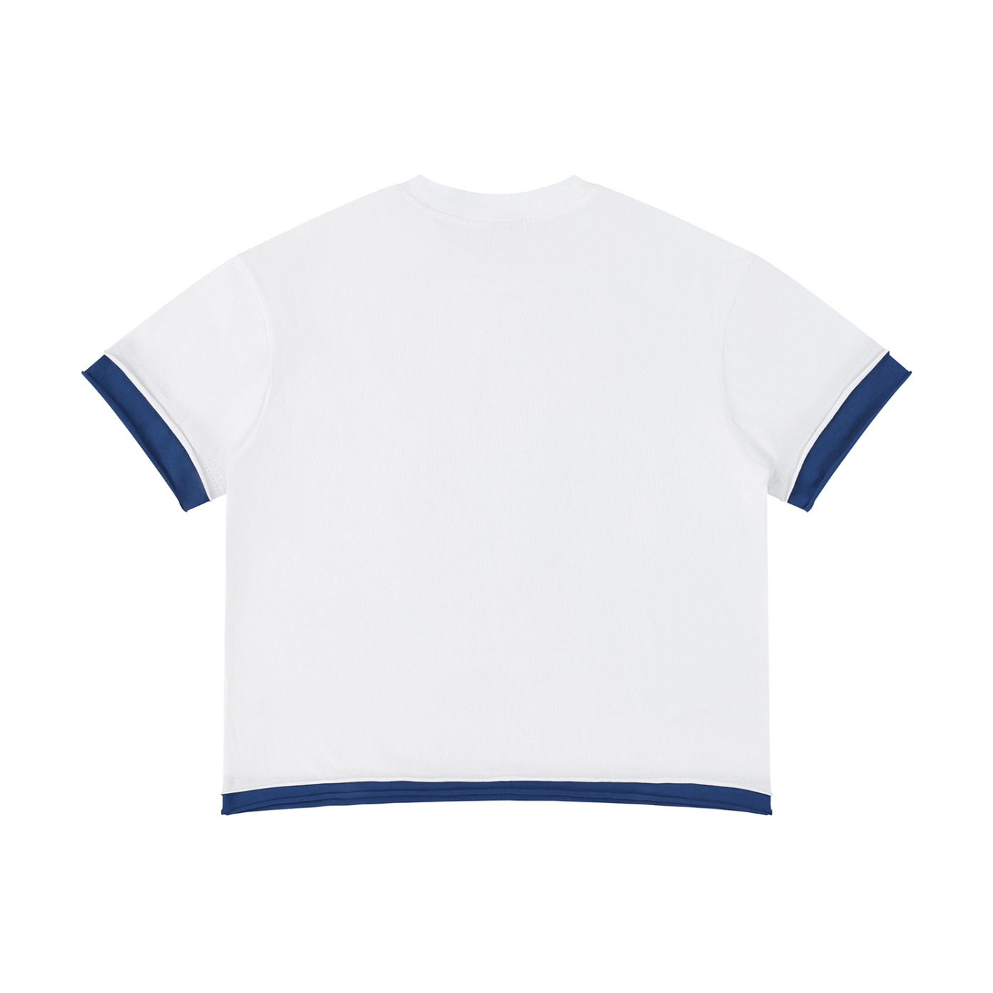 Unisex Boxy Color Block full house T-Shirt